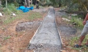 Diduga Ada Penyelewengan Dana ADK di Tapian Nauli, Warga Keluhkan Kualitas Pembangunan